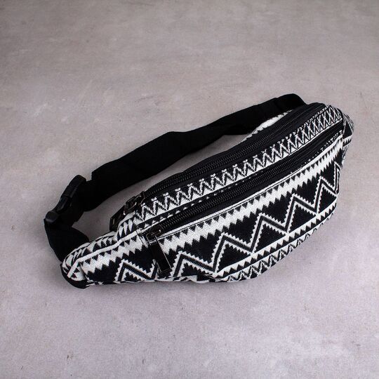 Сумка поясная, бананка Annmouler П1276