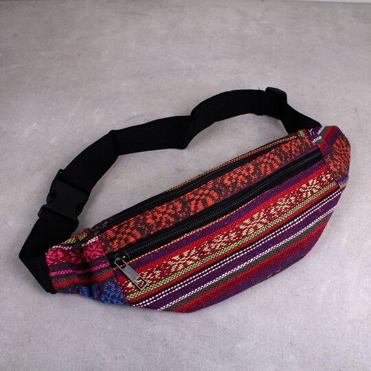 Сумка поясная, бананка Annmouler П1277