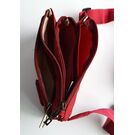 Сумка поясна, бананка, сіра П1283 Сумка поясна, бананка, сіра П1283