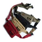 Сумка поясна, бананка, сіра П1283 Сумка поясна, бананка, сіра П1283