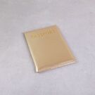 Обкладинка для паспорта, золотиста П1287