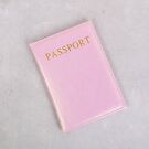 Обложка для паспорта, розовая П1289