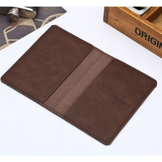 Обкладинка для паспорта, коричнева П1295 Обкладинка для паспорта, коричнева П1295