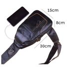 Чоловіча сумка слінг на плече AETOO, коричнева П1301