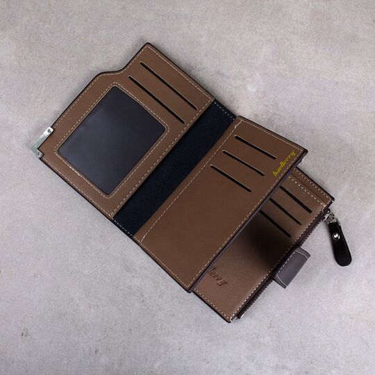 Чоловічий гаманець Baellerry, чорний П0031