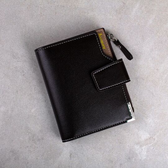 Чоловічий гаманець Baellerry, чорний П0031