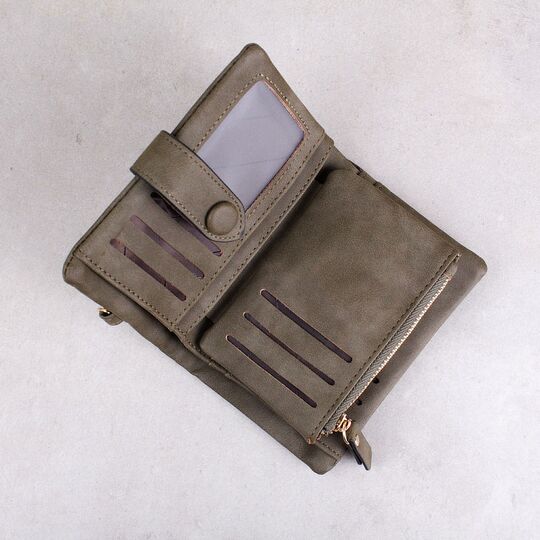 Жіночий гаманець DWTS, зелений П1311