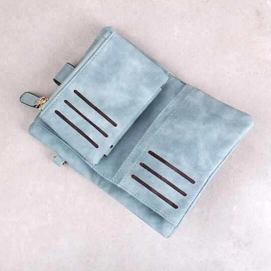 Женский кошелек DWTS, голубой П1313