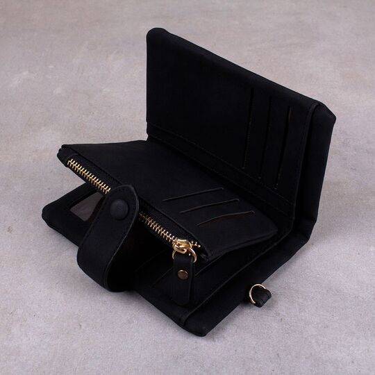 Жіночий гаманець DWTS, чорний П1314