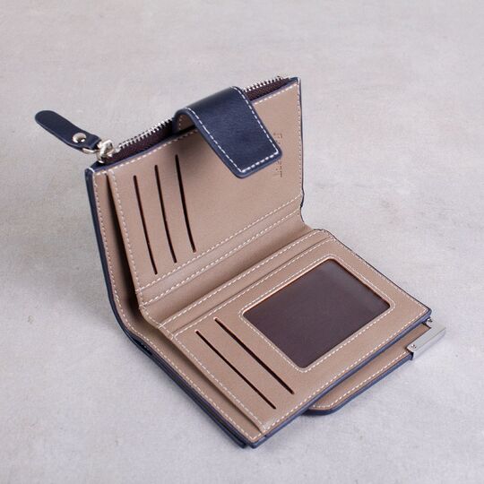 Мужской кошелек Baellerry, синий П0032 Мужской кошелек Baellerry, синий П0032