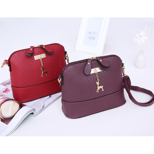 Женская сумка, красный П1322