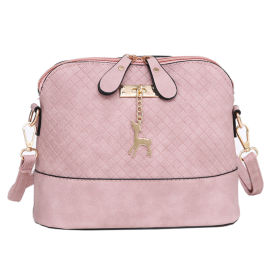 Жіноча сумка, рожева П1323