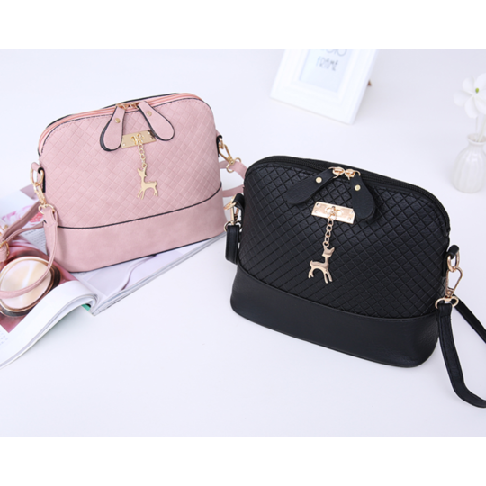 Женская сумка, розовая П1323