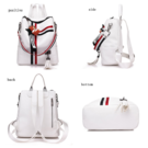 Жіночий рюкзак LISM, сріблястий П1324