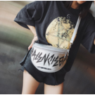 Женская сумка MENGXILU, серебристая П1325