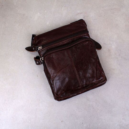 Мужская сумка WESTAL, коричневая П0033