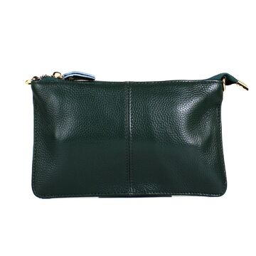 Жіноча сумка клатч, зелена П1332