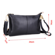 Женская сумка клатч, черная П1334