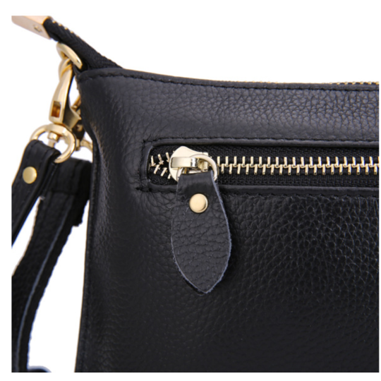 Женская сумка клатч, черная П1334