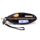 Женская сумка клатч, черная П1334