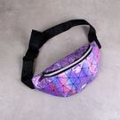 Женская поясная сумка, бананка, фиолетовая П1336 Женская поясная сумка, бананка, фиолетовая П1336