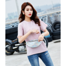 Жіноча поясна сумка, бананка, фіолетова П1338