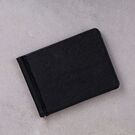 Зажим, кошелек, черный П1353