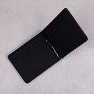 Зажим, кошелек, черный П1353