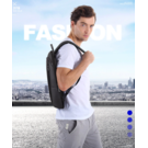 Мужской рюкзак BOPAI для ноутбука, черный П1356