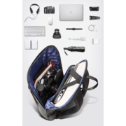 Мужской рюкзак BOPAI для ноутбука, черный П1356