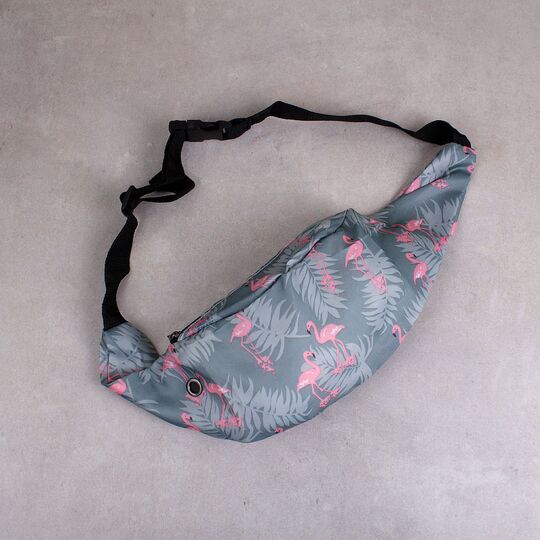 Женская поясная сумка, бананка SWDF, синий П1372