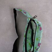 Женская поясная сумка, бананка SWDF, зеленая П1373