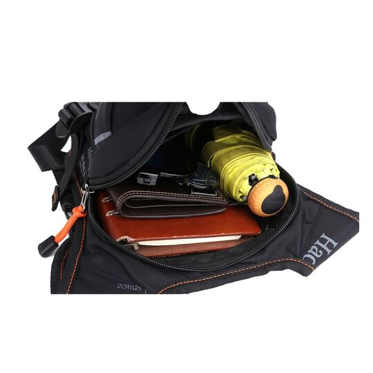 Чоловіча сумка поясна, бананка, на стегно, зелена П1375