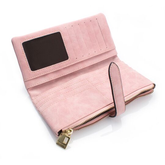 Женский кошелек, розовый П0038 Женский кошелек, розовый П0038
