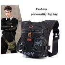 Мужская сумка поясная, бананка, на бедро, черная П1378