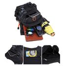 Мужская сумка поясная, бананка, на бедро, черная П1378