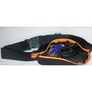 Міні сумка поясна, бананка, зелена П1387