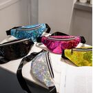 Жіноча поясна сумка, бананка SWDF, біла П1390