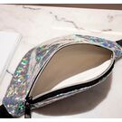 Жіноча поясна сумка, бананка SWDF, біла П1390