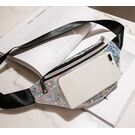 Жіноча поясна сумка, бананка SWDF, чорна П1393