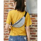 Жіноча поясна сумка, бананка SWDF, чорна П1393