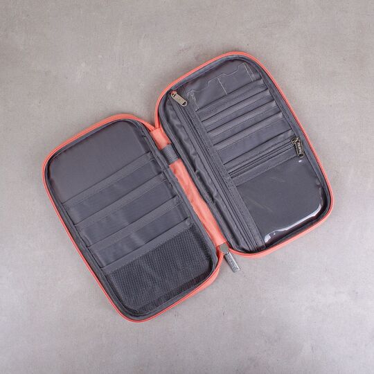 Кошелек органайзер для путешествий, розовый П1395