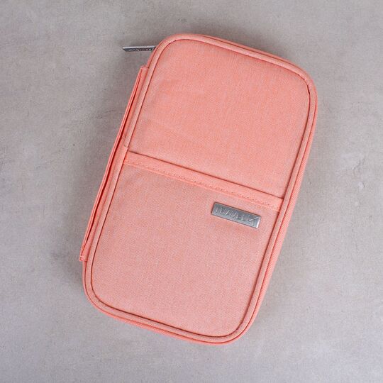 Кошелек органайзер для путешествий, розовый П1395