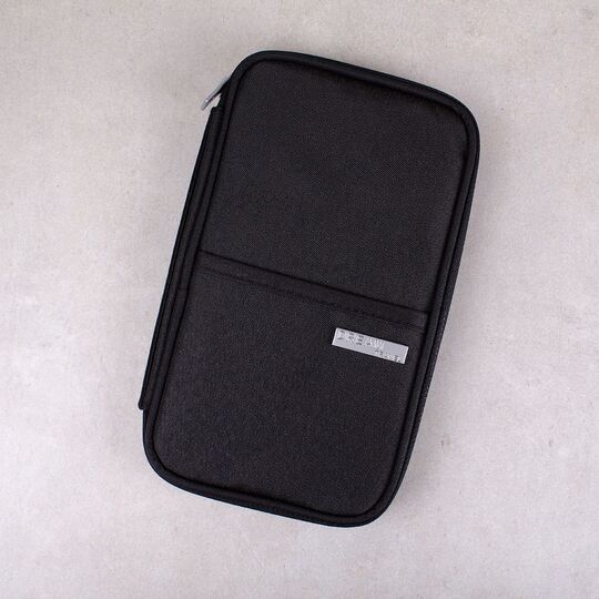 Гаманець органайзер для подорожей, чорний П1397