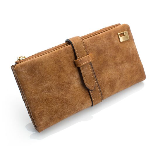 Жіночий гаманець, коричневий П0040