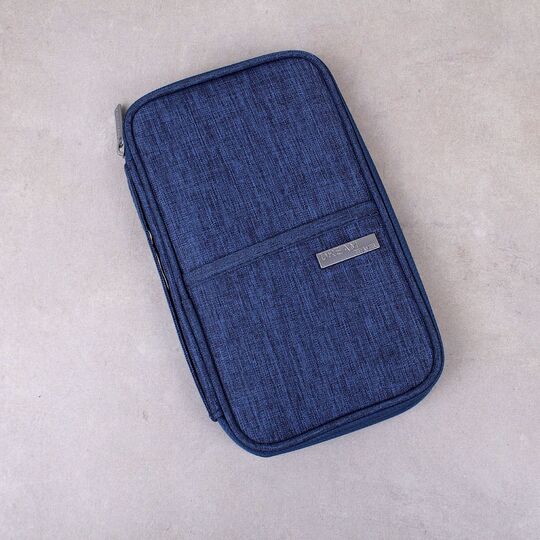 Кошелек органайзер для путешествий, синий П1398