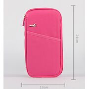 Кошелек органайзер для путешествий, розовый П1400