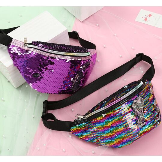 Женская поясная сумка, бананка, П1407