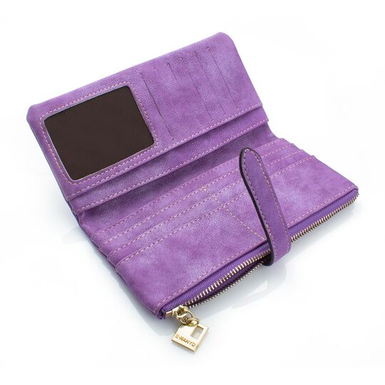 Жіночий гаманець, фіолетовий П0041