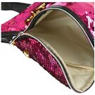 Женская поясная сумка, бананка, золотая П1409